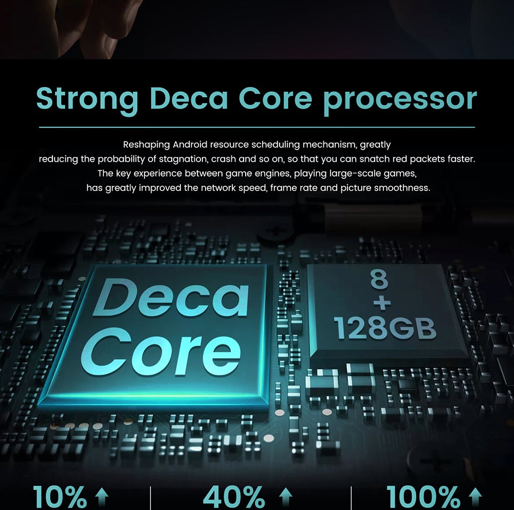 New NOWA6se 8 + 256G Dual Card Dual Standby 6.6-inch Full-screen Ultrabook Mobile Phone 10-core 4G Network - Virtual Blue Store