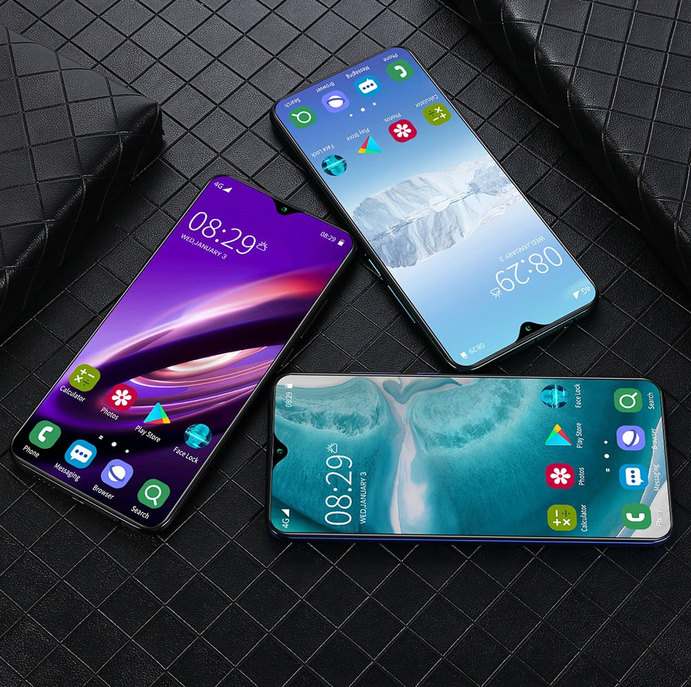 New NOWA6se 8 + 256G Dual Card Dual Standby 6.6-inch Full-screen Ultrabook Mobile Phone 10-core 4G Network - Virtual Blue Store