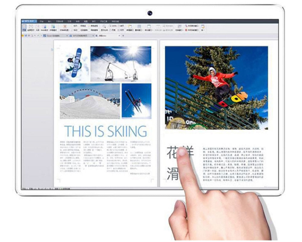 Tablets with 10.1 Inch Andoid Tablets with 8+256GB Large Memory Tablet MTK6797 Dual SIM Card Phone Call Wifi  Phone Tablets Pc - Virtual Blue Store