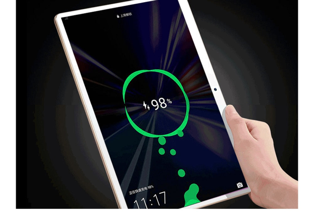 Tablets with 10.1 Inch Andoid Tablets with 8+256GB Large Memory Tablet MTK6797 Dual SIM Card Phone Call Wifi  Phone Tablets Pc - Virtual Blue Store