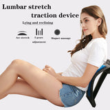 Back Magnetic muscle massage posture corrector stretch relax stretcher lumbar support spinal pain relief spine therapy - Virtual Blue Store