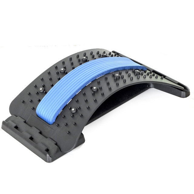 Back Magnetic muscle massage posture corrector stretch relax stretcher lumbar support spinal pain relief spine therapy - Virtual Blue Store
