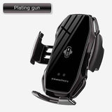 A5 10W Wireless Car Charger Automatic Clamping Fast Charging Phone Holder Mount Car for iPhone 11 Huawei Samsung Smart Phones - Virtual Blue Store