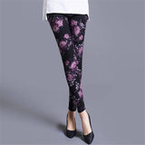 YSDNCHI Female Fitness Leggings Women Summer Floral Print Legging Lady Sexy Slim Elastic Pencil Pants Stretch Trousers Mujer - Virtual Blue Store