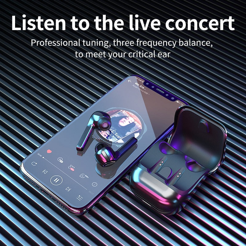2020 NEW Arrival G9 Bluetooth 5.0  Headphone Wireless Earphone Earbuds Tws Noise Cancelling Gaming Headset For iPhone Xiaomi - Virtual Blue Store