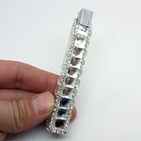 Slim Diamond Women'S Lipstick Lighter Rechargeable Butane Gas Lighter Gift - Virtual Blue Store