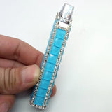 Slim Diamond Women'S Lipstick Lighter Rechargeable Butane Gas Lighter Gift - Virtual Blue Store