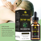 Organic Hemp Seed Oil for Anxiety & Stress Relief Improve sleep Soothing Fatigue Facial Body Care Essential Oil - Virtual Blue Store