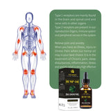 Organic Hemp Seed Oil for Anxiety & Stress Relief Improve sleep Soothing Fatigue Facial Body Care Essential Oil - Virtual Blue Store