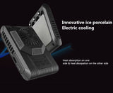 Portable Plastic Mobile Phone Cooler Gaming Semiconductor Cooling Radiator for PUBG Cooler Fan for Smartphone iPad iPhone Tablet