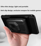 Portable Plastic Mobile Phone Cooler Gaming Semiconductor Cooling Radiator for PUBG Cooler Fan for Smartphone iPad iPhone Tablet