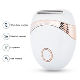 Electric Razor Lady Shaver Waterproof Painless LCDShaving Trimmer Hair Removal Machine for whole body - Virtual Blue Store