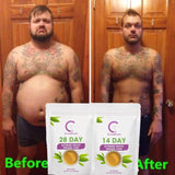 Fat Burn 28 Day Detox Tea Detox  Reduce Bloating And Constipation Weight Loss Body Cleanse For Women And Men - Virtual Blue Store