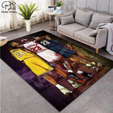 Jordan 23 basketball carpet 3D Printed Carpet Hallway Doormat Anti-Slip Bathroom Carpets Kids Room Absorb Water Kitchen - Virtual Blue Store