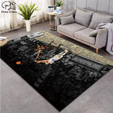 Jordan 23 basketball carpet 3D Printed Carpet Hallway Doormat Anti-Slip Bathroom Carpets Kids Room Absorb Water Kitchen - Virtual Blue Store