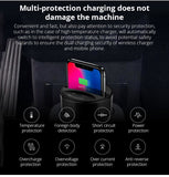 Bonola Fast Wireless Car Charger Cup for SamsungS10/S9/S8/Note10 10W Qi Wireless Charging Car Cup for iPhone11Pro/XsMax/Xr/8Plus - Virtual Blue Store