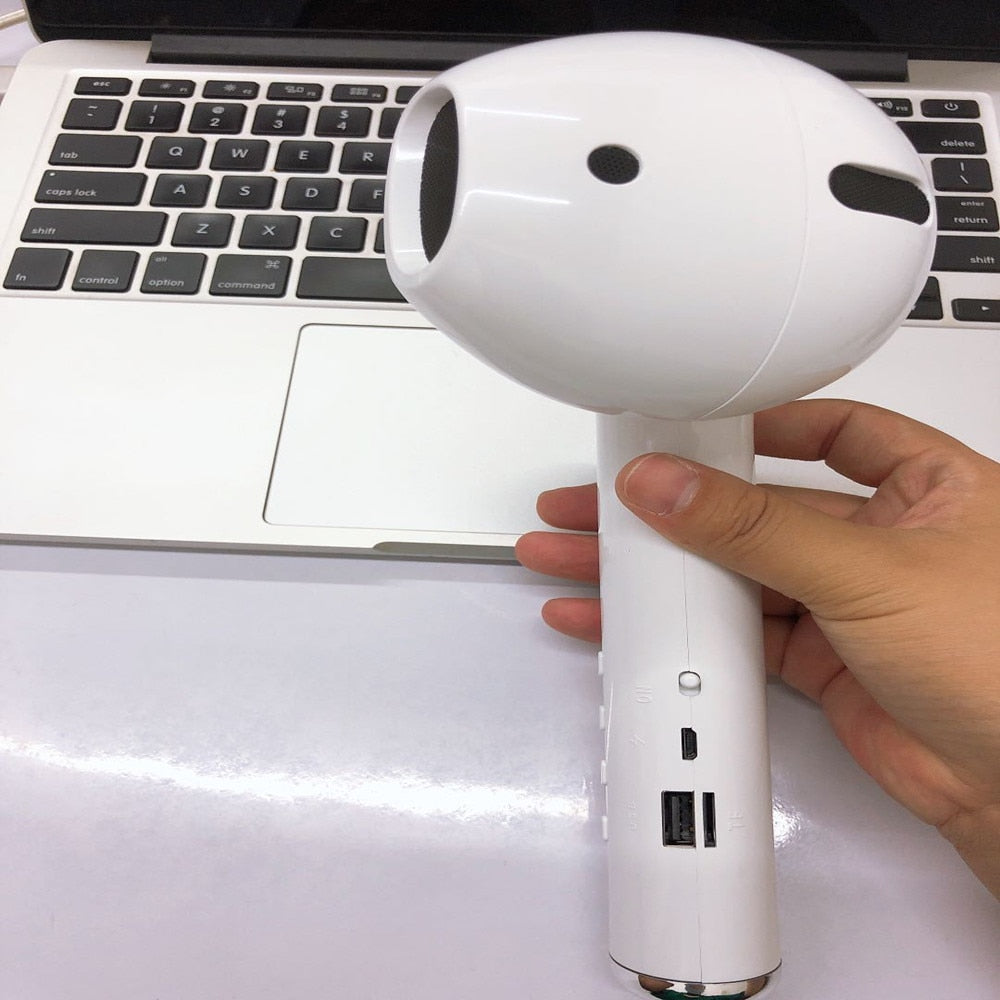 Giant Headset Speaker Wireless Bluetooth Earphone Speaker Portable Outdoor 3D Stereo Music Loudspeaker Support TF FM AUX Mic - Virtual Blue Store