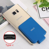 OISLE mini Power Bank Ultra-thin Portable External Backup For iPhone 11 12 X Samsung S8 Xiaomi 8 Huawei P20 Battery Charger Case - Virtual Blue Store