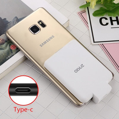OISLE mini Power Bank Ultra-thin Portable External Backup For iPhone 11 12 X Samsung S8 Xiaomi 8 Huawei P20 Battery Charger Case - Virtual Blue Store