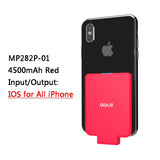OISLE mini Power Bank Ultra-thin Portable External Backup For iPhone 11 12 X Samsung S8 Xiaomi 8 Huawei P20 Battery Charger Case - Virtual Blue Store