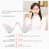 3D EMS Micro-Current Pulse Eye Relax Massager Heating Therapy Acupressure Fatigue Relief Wrinkle Reduction Blood Circulation - Virtual Blue Store