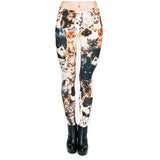Women Fashion Legging Aztec Round Ombre Printing leggins Slim High Waist Leggings Woman Pants /40 - Virtual Blue Store