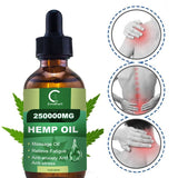 GPGP High concentration hemp seed oil Neck Pain Relief Anxiety Extract Drops Skin Oil Anti Inflammatory Better Sleep Essence - Virtual Blue Store