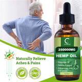 GPGP High concentration hemp seed oil Neck Pain Relief Anxiety Extract Drops Skin Oil Anti Inflammatory Better Sleep Essence - Virtual Blue Store