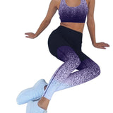 Women  Sports Yoga Set Siamese High Waist Hips Trousers Halter Top  Bandage Yoga Jumpsuit Fitness Tracksuit - Virtual Blue Store