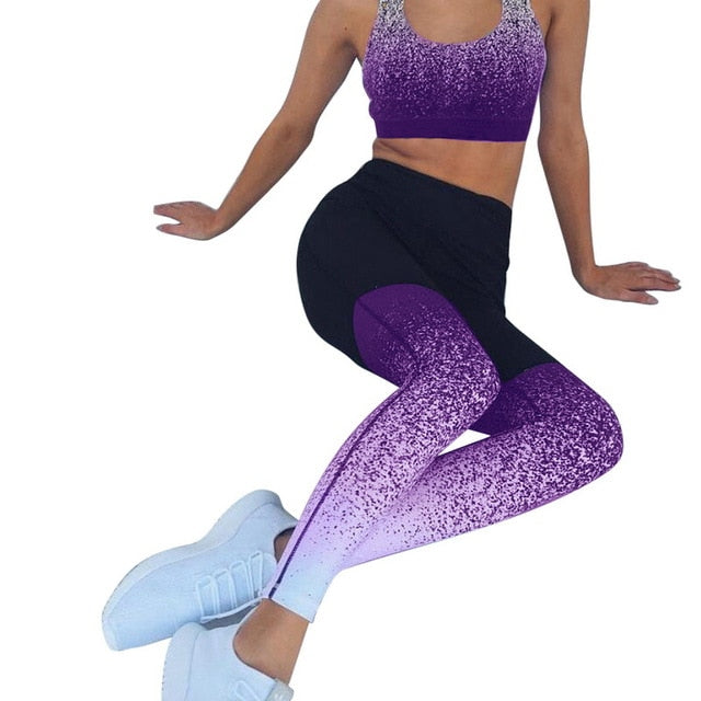 Women  Sports Yoga Set Siamese High Waist Hips Trousers Halter Top  Bandage Yoga Jumpsuit Fitness Tracksuit - Virtual Blue Store