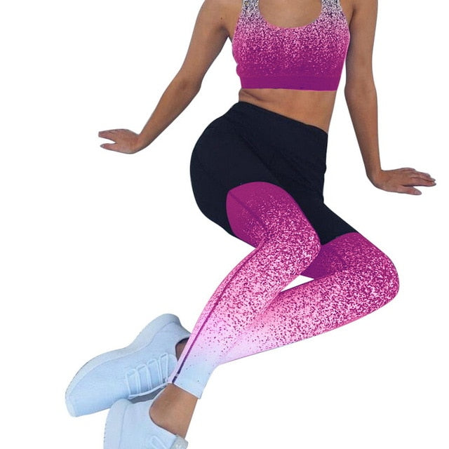 Women  Sports Yoga Set Siamese High Waist Hips Trousers Halter Top  Bandage Yoga Jumpsuit Fitness Tracksuit - Virtual Blue Store