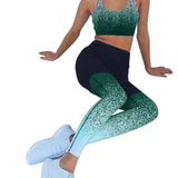 Women  Sports Yoga Set Siamese High Waist Hips Trousers Halter Top  Bandage Yoga Jumpsuit Fitness Tracksuit - Virtual Blue Store