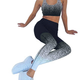Women  Sports Yoga Set Siamese High Waist Hips Trousers Halter Top  Bandage Yoga Jumpsuit Fitness Tracksuit - Virtual Blue Store