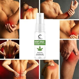 GreenPeople Hemp oil CBD Pain Relief Medicament  Rheumatism Arthritis Muscle Sprain Knee Waist Pain Back Shoulder Herbs Spray - Virtual Blue Store