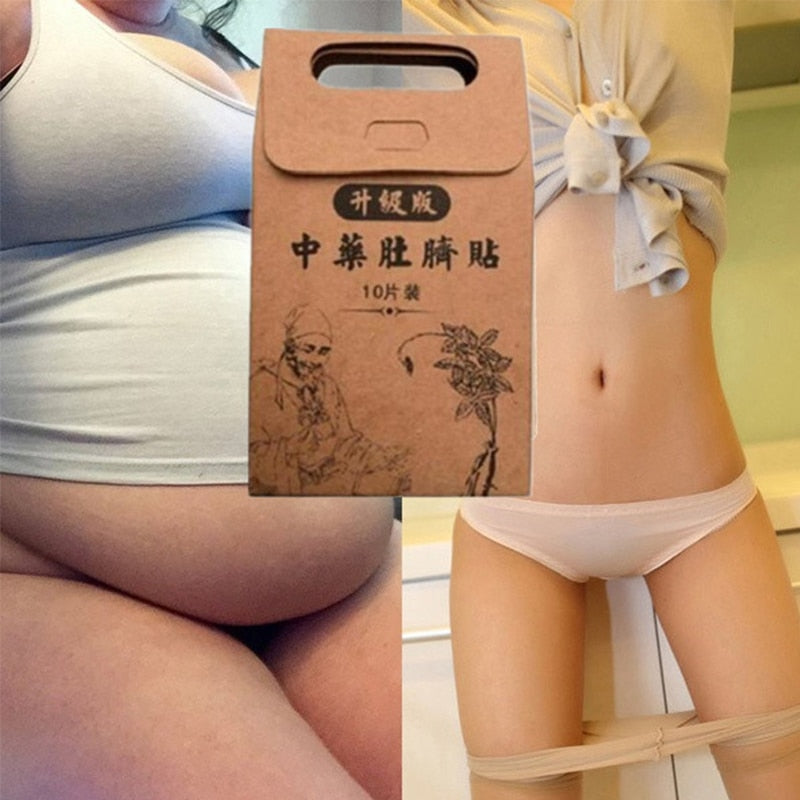30pcs Chinese Medicine Slimming Diets Patch Weight Loss Strongest Slim Patch Pads Detox Adhesive Sheet Face Lift Tool - Virtual Blue Store