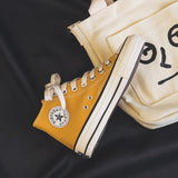 New Canvas Shoes Women Teenagers Skateboard Shoes Spring Summer Candy Color Street Sneaker All Match Outdoor Footware 35-40 - Virtual Blue Store