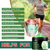 Pain Relief Back Pain Muscle Pain Sprain Arthritis Pain Muscle Pain Cream Hemp Soothing Cream - Virtual Blue Store