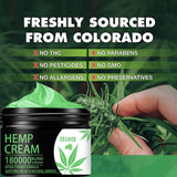 Pain Relief Back Pain Muscle Pain Sprain Arthritis Pain Muscle Pain Cream Hemp Soothing Cream - Virtual Blue Store