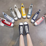 Canvas Shoes Women Fashion Trainers Women High Top Sneaker Lady Autumn Female Footwear Breathable Sneakers Platform Shoes - Virtual Blue Store