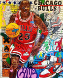 Graffiti Wall Art Famous Basketball Player Canvas Paintings on The Wall Art Street Posters and Prints for Home Cuadros Decor - Virtual Blue Store