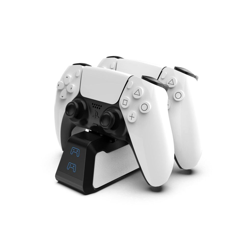 PS5 Dual Usb Handle Fast 5V 720Mah Charging Dock Station Stand Charger For Play Station 5 PS5 Game Controller Joypad Joystick