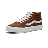 Mid High Black Shoes Men and Women Unisex High Top Grey Classic Sneakers Skateboarding Shoes - Virtual Blue Store