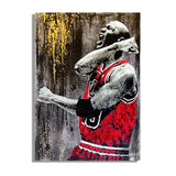 Kobe Bryant LeBron James Basketball Star Canvas Painting Scandinavian Cuadros Wall Art Pictures Prints Posters for Living Room - Virtual Blue Store