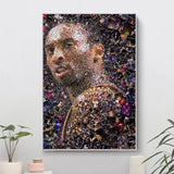 Kobe Bryant LeBron James Basketball Star Canvas Painting Scandinavian Cuadros Wall Art Pictures Prints Posters for Living Room - Virtual Blue Store