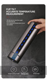 500ML Intelligent Thermos Temperature Display Customize Logo Stainless Steel Vacuum Water Cup For Tesla Model 3 2017 2018 2019 - Virtual Blue Store