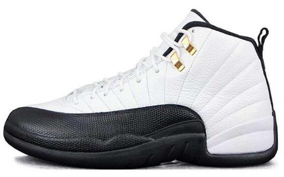 New 12 Reverse Flu Game University Gold Dark Concord Dark Grey OVO White Men Basketball Shoes 12s Playoff French Blue Sneakers - Virtual Blue Store