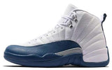 New 12 Reverse Flu Game University Gold Dark Concord Dark Grey OVO White Men Basketball Shoes 12s Playoff French Blue Sneakers - Virtual Blue Store