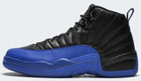 New 12 Reverse Flu Game University Gold Dark Concord Dark Grey OVO White Men Basketball Shoes 12s Playoff French Blue Sneakers - Virtual Blue Store