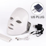 NOBOX-Minimalism Design 7 Colors LED Facial Mask Photon Therapy Anti-Acne Wrinkle Removal Skin Rejuvenation Face Skin Care Tools - Virtual Blue Store