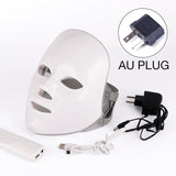 NOBOX-Minimalism Design 7 Colors LED Facial Mask Photon Therapy Anti-Acne Wrinkle Removal Skin Rejuvenation Face Skin Care Tools - Virtual Blue Store